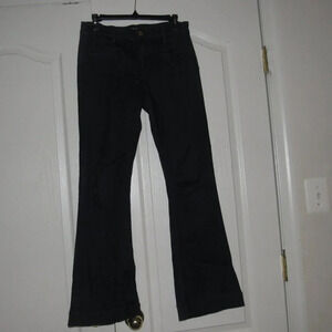 EXPRESS JEANS Mia Slim Flare Mid-Rise Dark Wash Jeans Size 4R